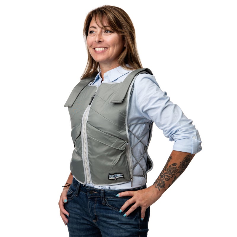 FlexiFreeze Professional Series Ice Vest - Charcoal - Image 3